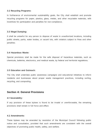 Free City Of Yellowknife Bylaws Template to Edit Online
