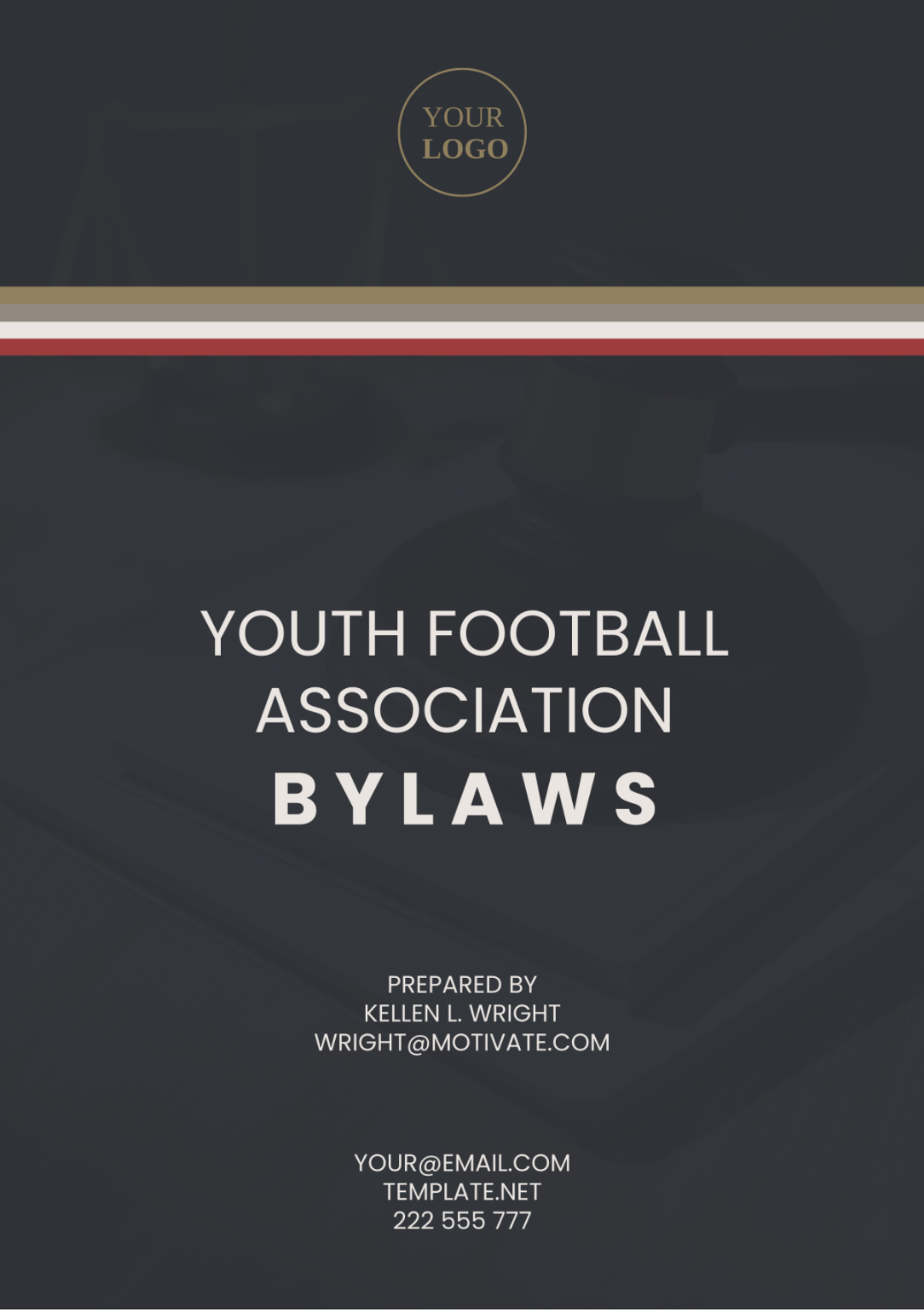 Youth Football Association Bylaws Template