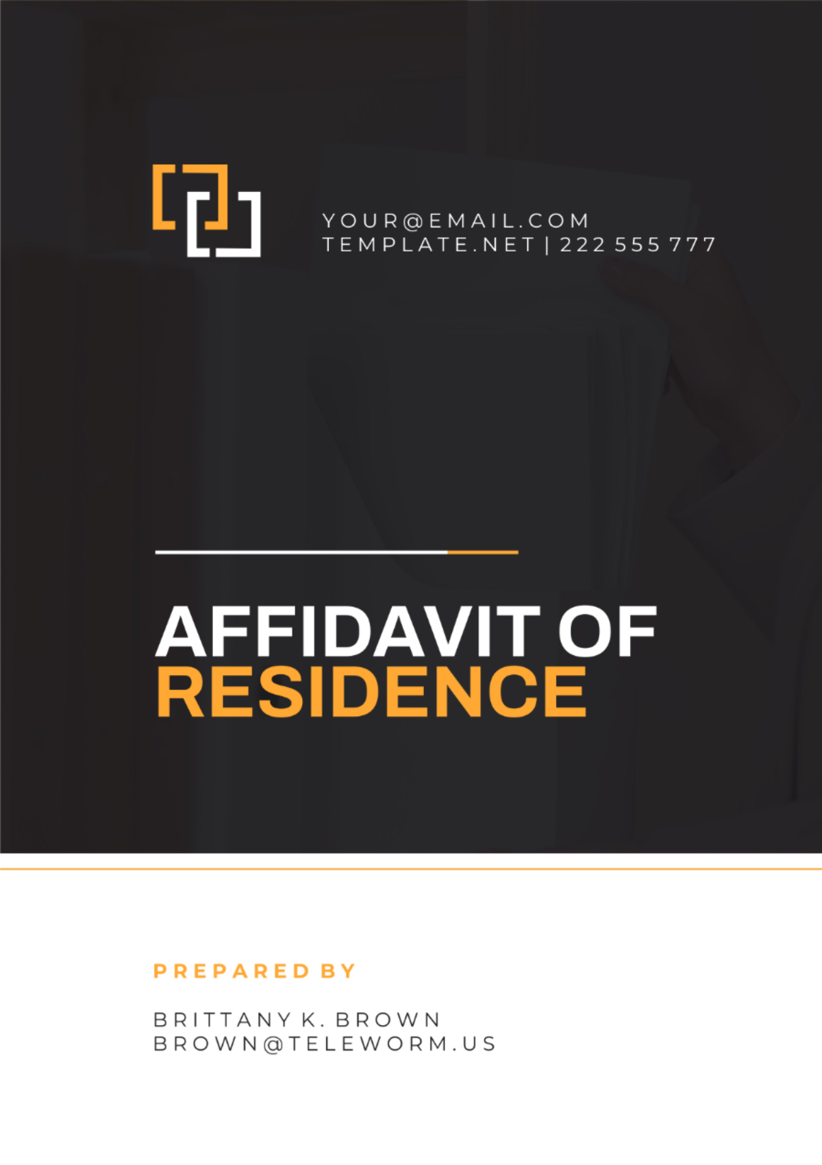 New Jersey Affidavit of Residence Template - Edit Online & Download