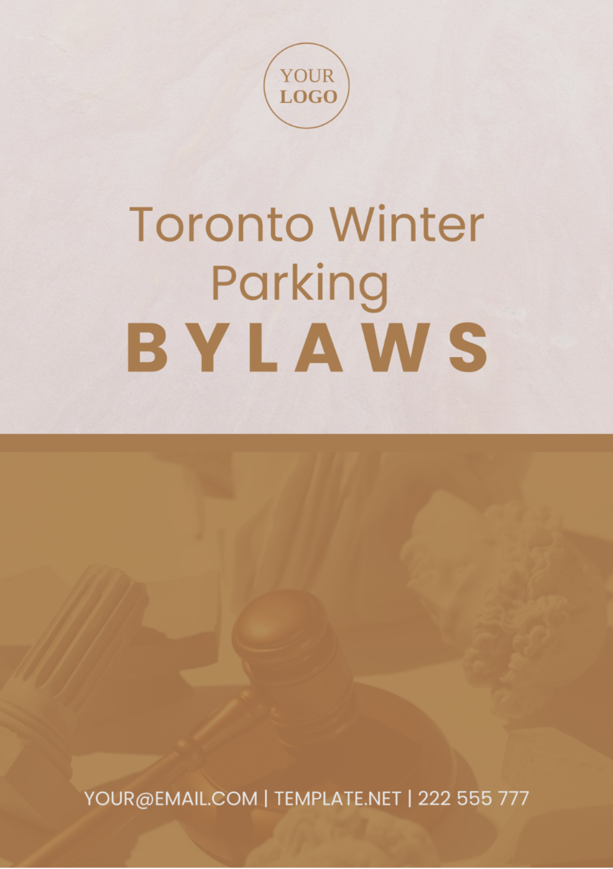 Free Toronto Winter Parking Bylaws Template