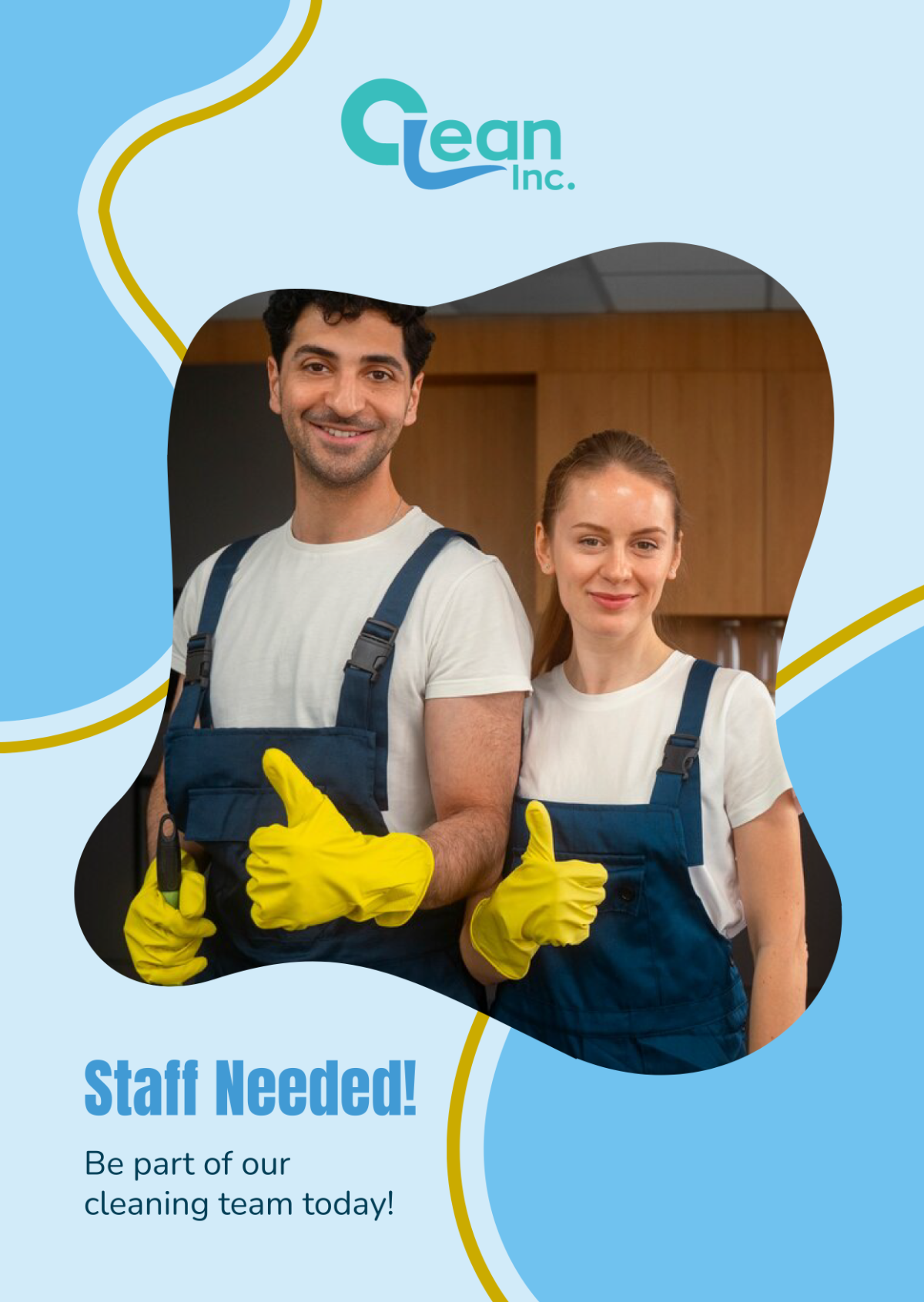 Cleaning Services Talent Acquisition Ad