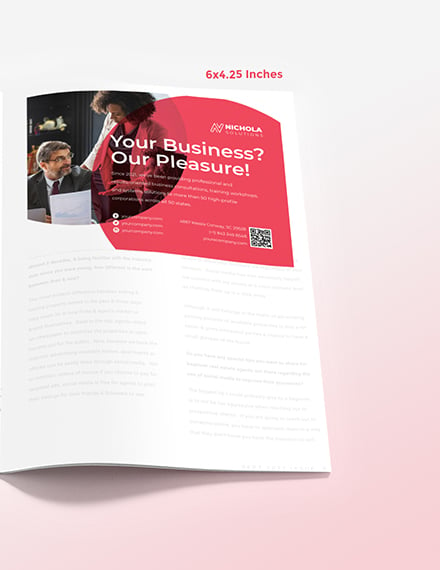 Sample Business Profile Magazine Ads