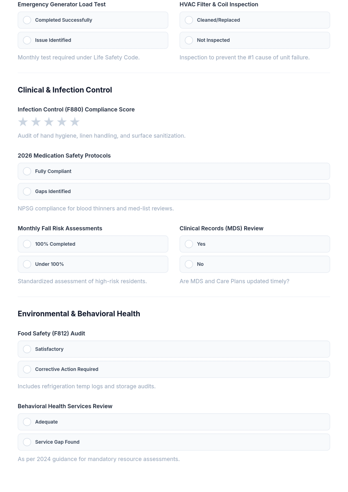 Free Nursing Home Monthly Checklist Template & AI Maker Free Nursing Home Monthly Checklist Template & AI Maker