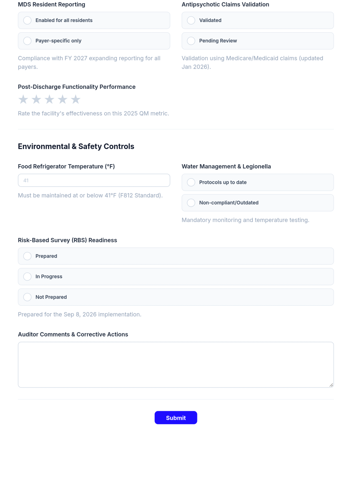 Free Nursing Home Control Checklist Template & AI Maker Free Nursing Home Control Checklist Template & AI Maker
