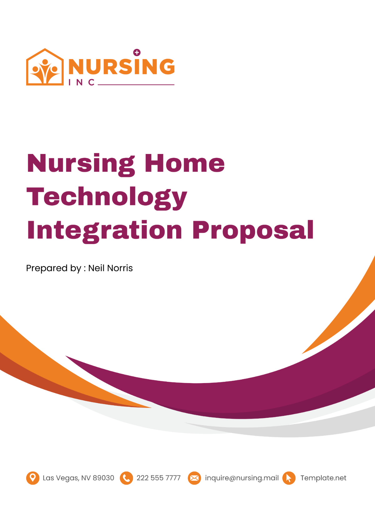 Nursing Home Technology Integration Proposal Template