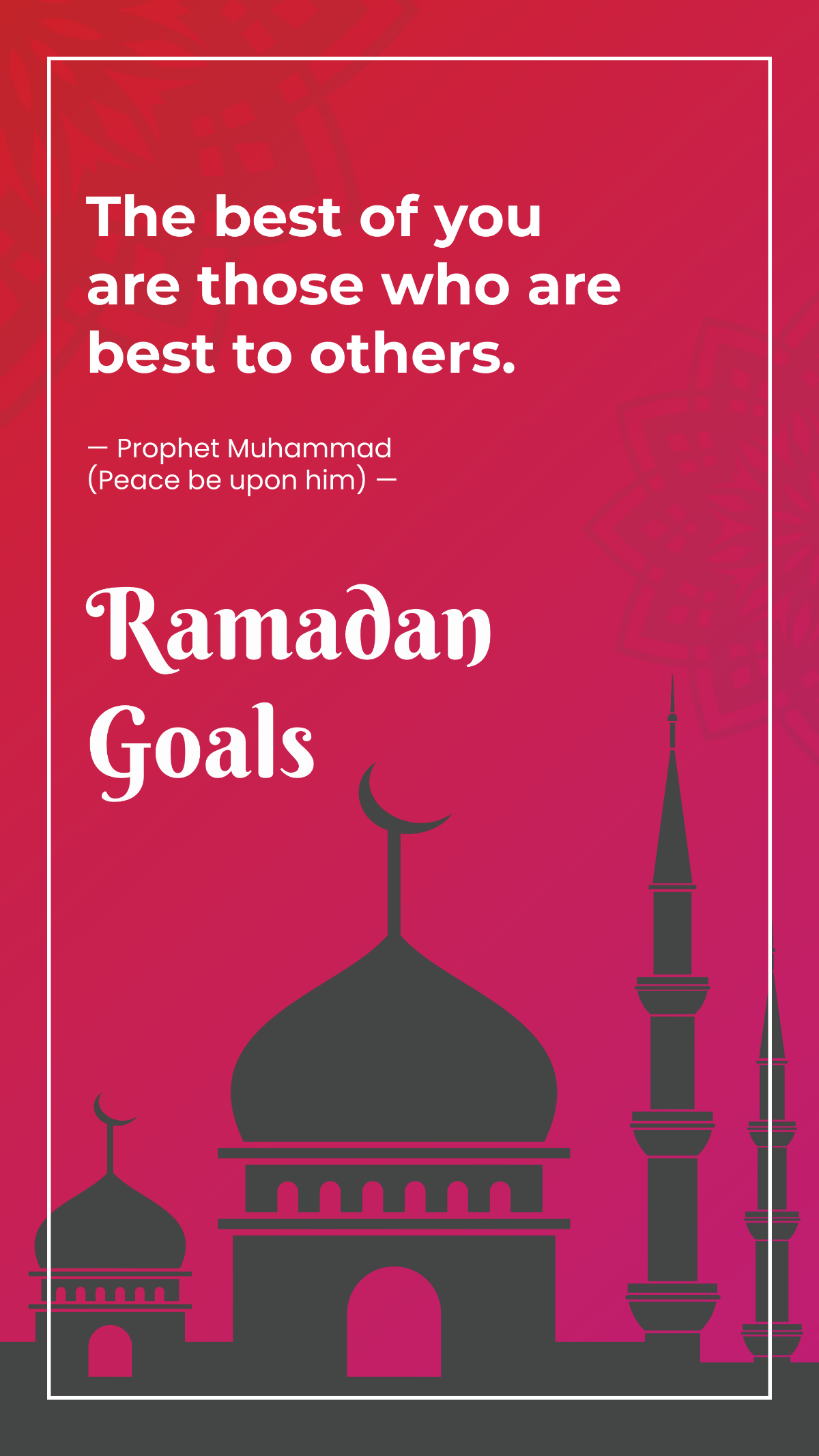 Islamic Quotes for Ramadan Template