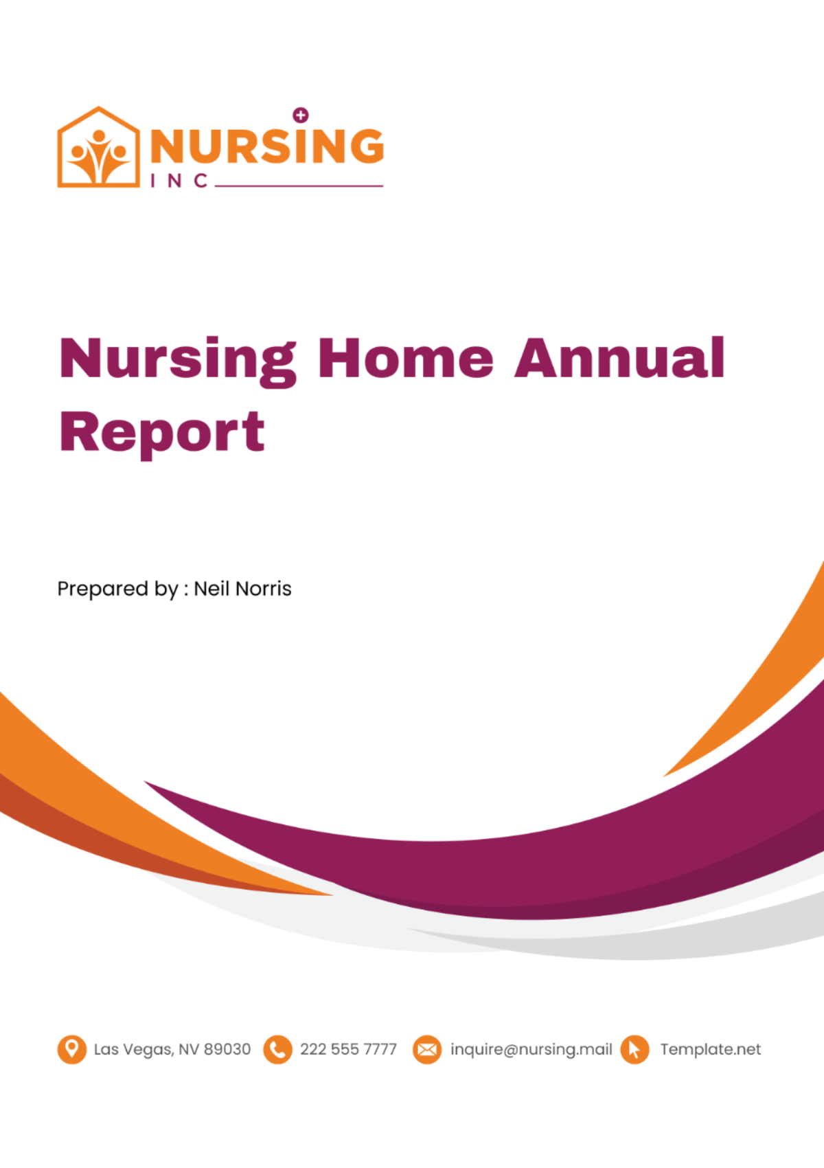 Nursing Home Annual Report Template - Edit Online & Download