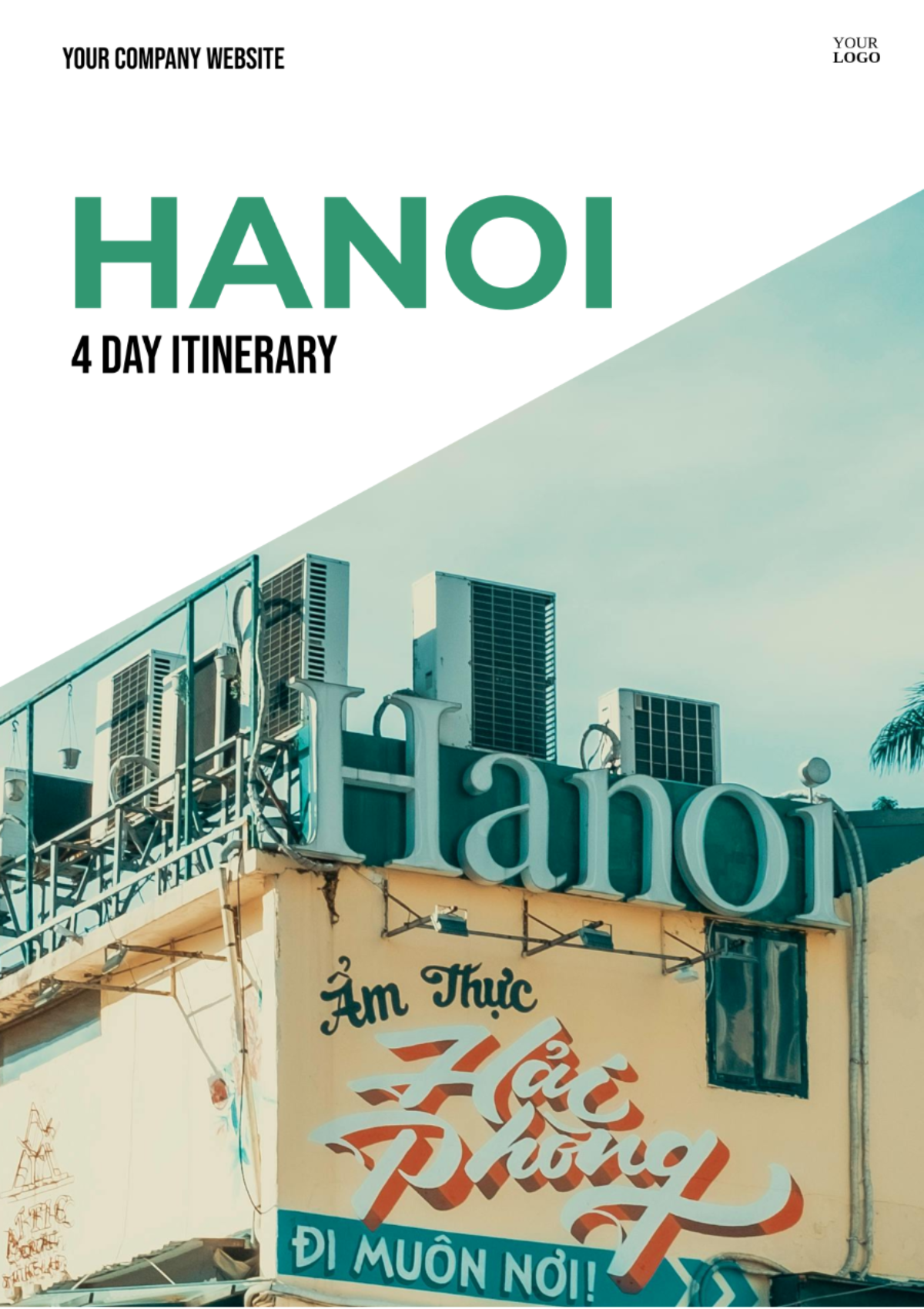 4 Day Hanoi Itinerary Template