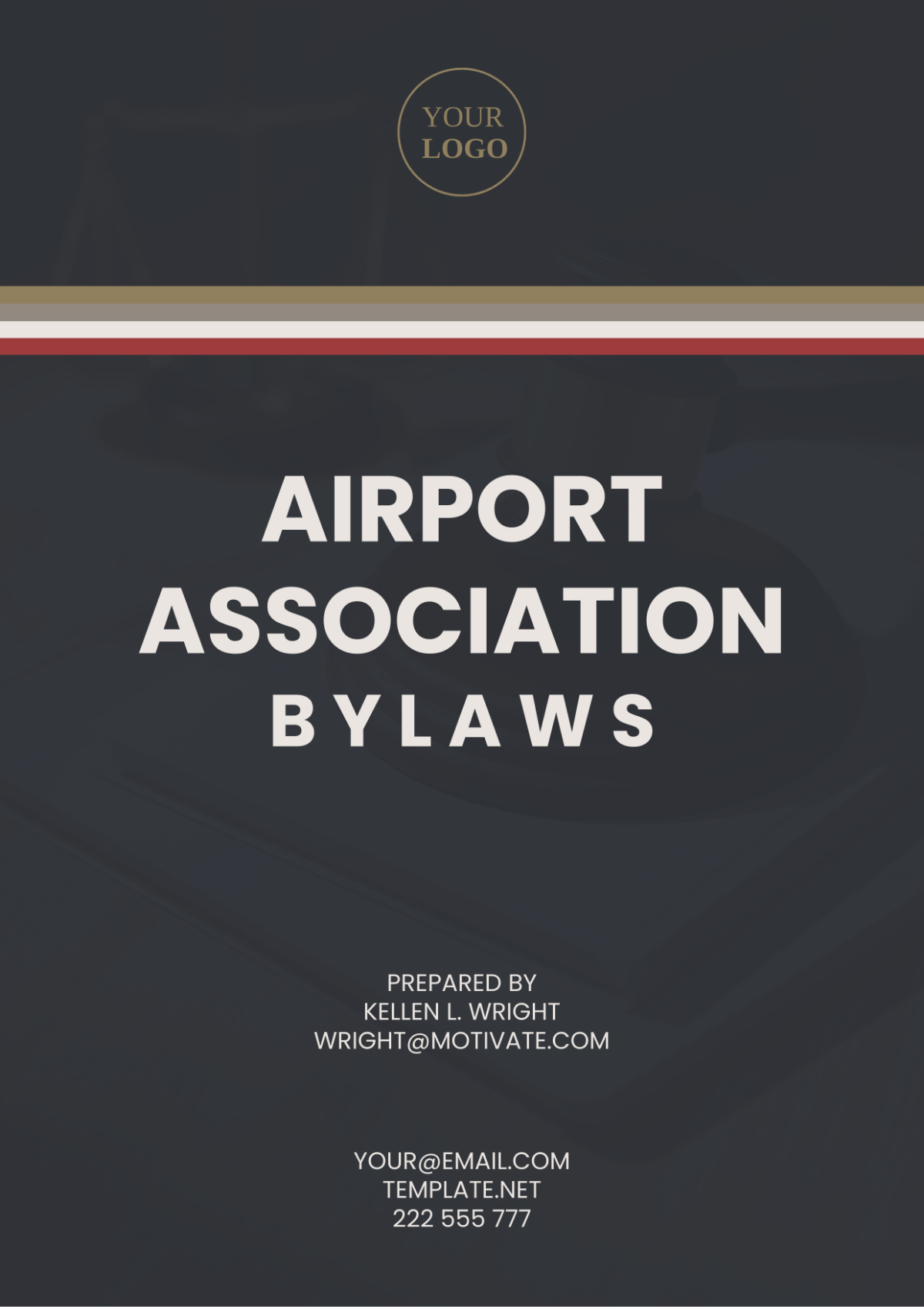 Free Airport Association Bylaws Template