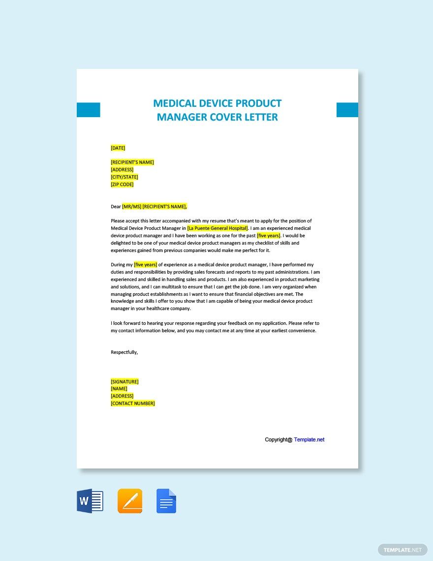 Graphic Design Resume Cover Letter Template - Google Docs, Word ...