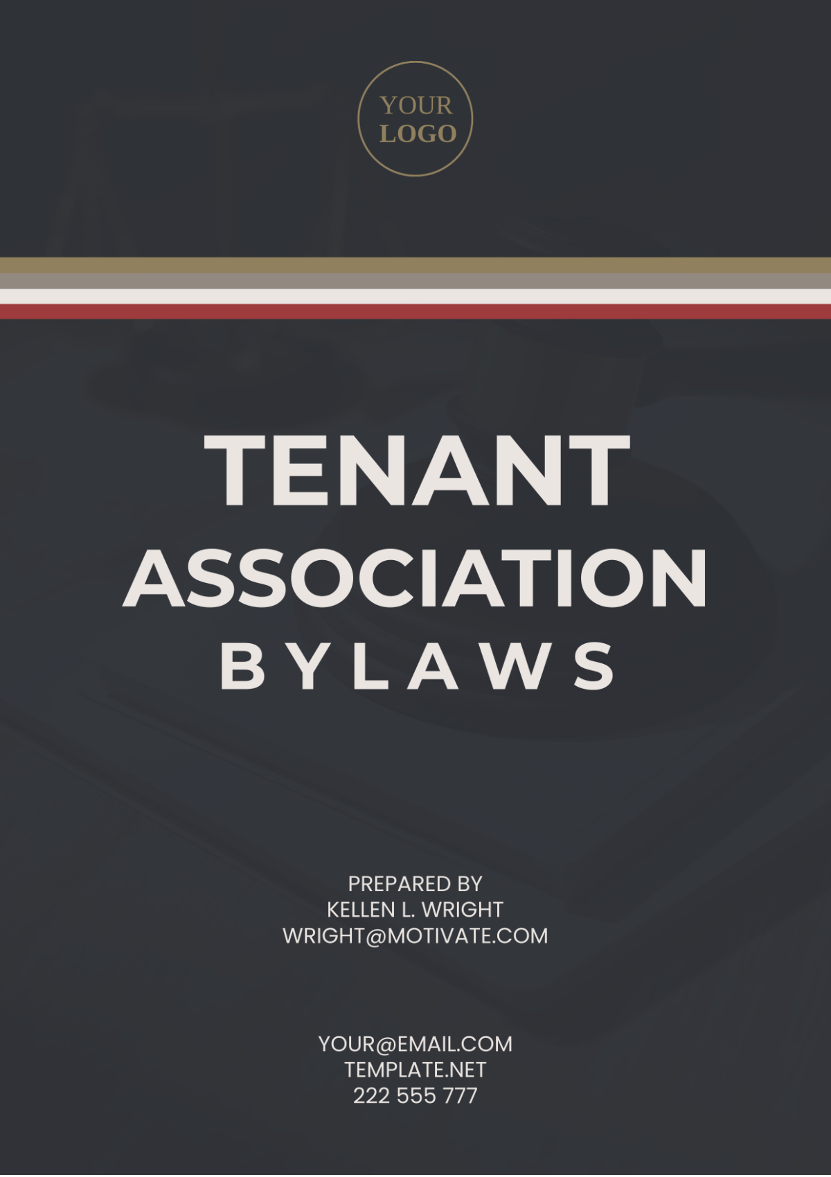 Free Tenant Association Bylaws Template