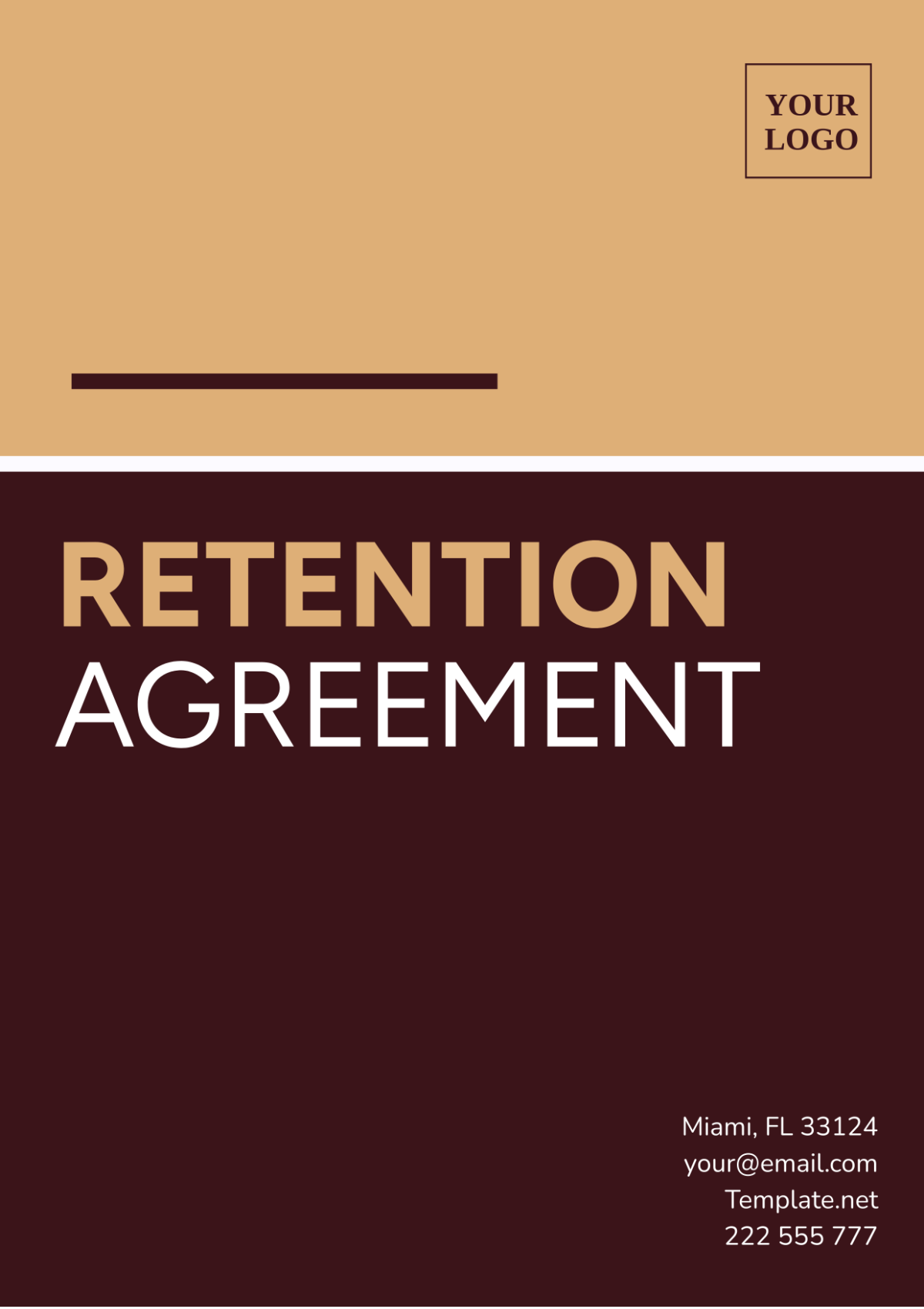 Retention Agreement Template