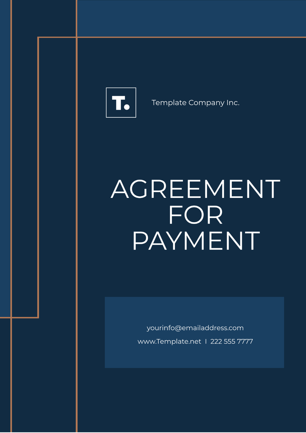 Agreement Template for Payment - Edit Online & Download