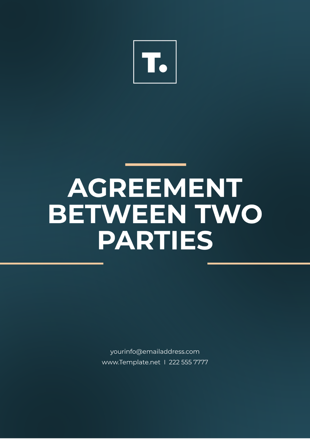 Agreement Between Two Parties Template - Edit Online & Download