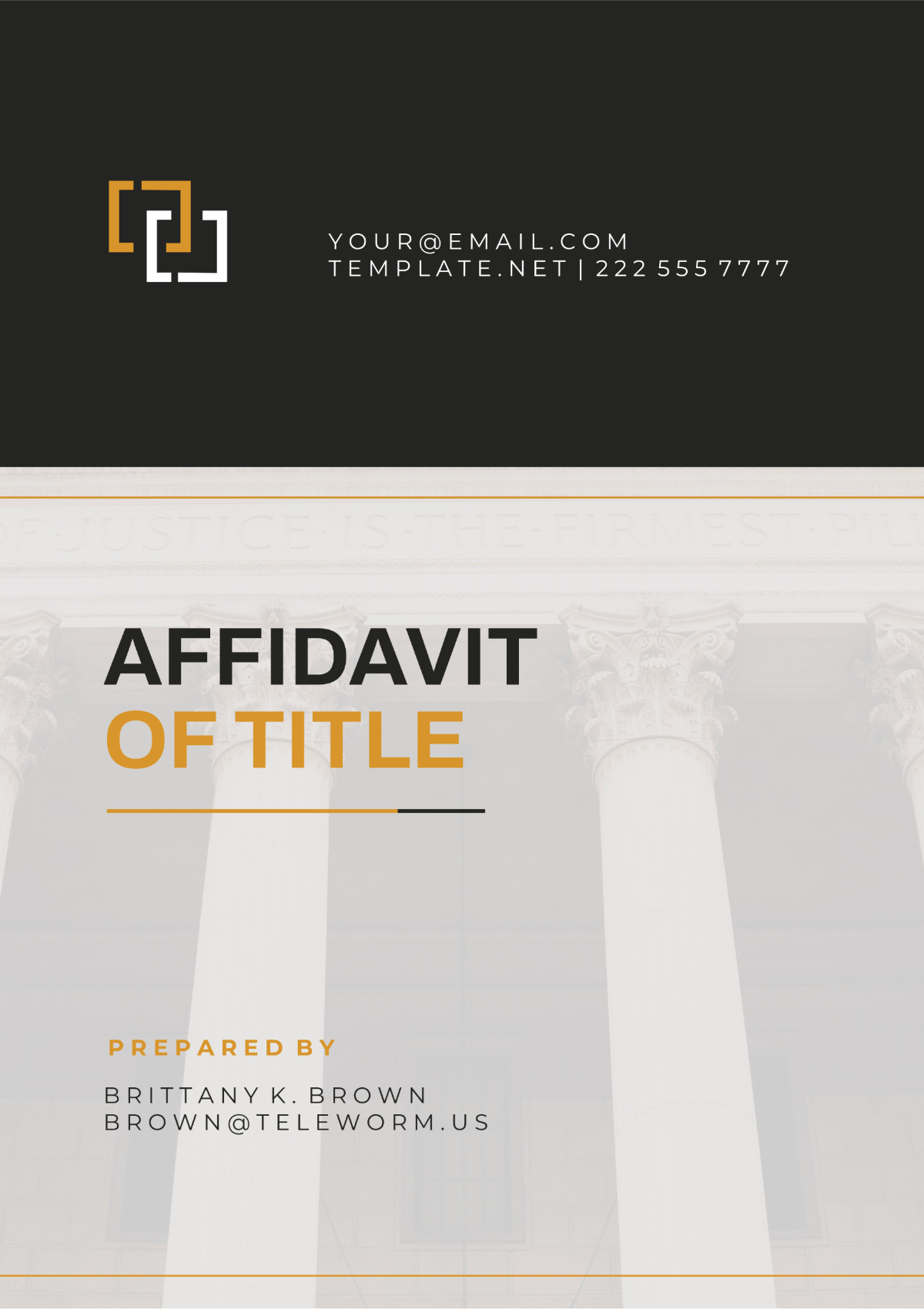 Iowa Affidavit of Title Template - Edit Online & Download