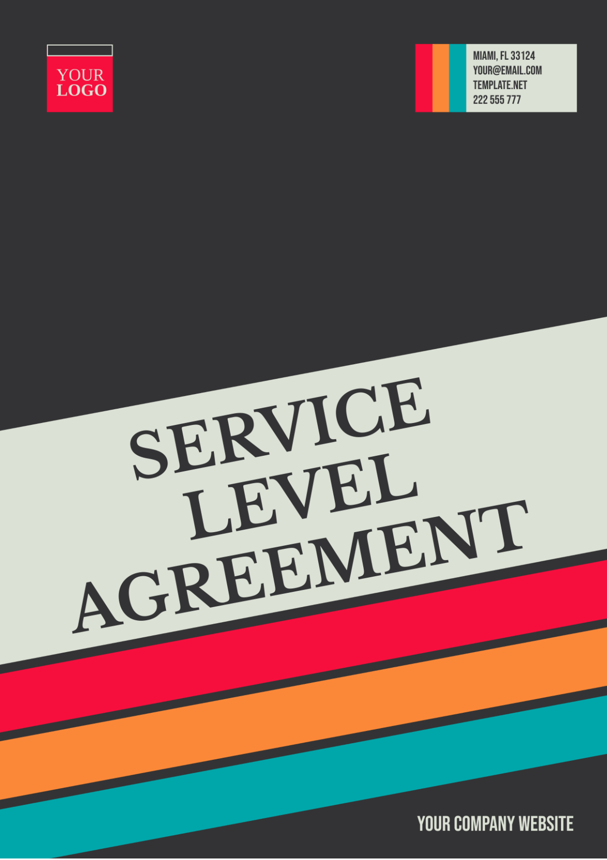 Service Level Agreement (SLA) Template - Edit Online & Download Example ...