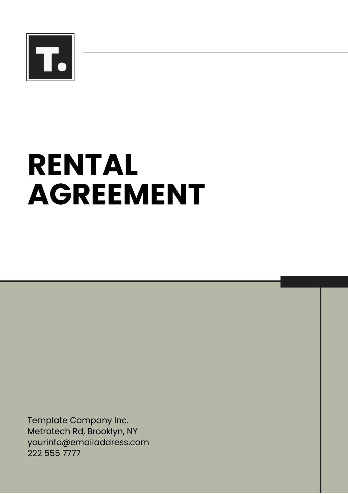 Blank Rental Agreement Template - Edit Online & Download