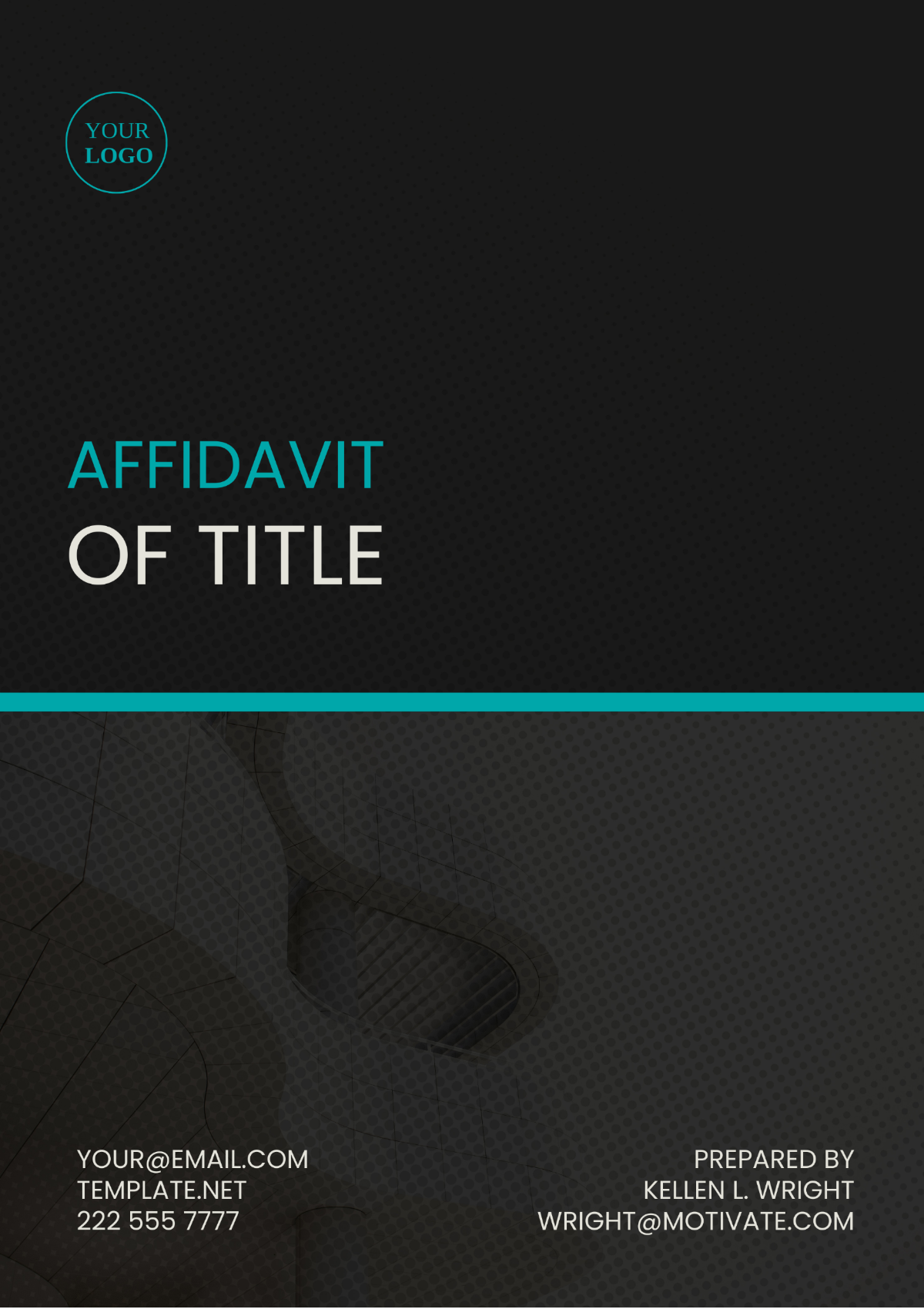 Kansas Affidavit of Title Template - Edit Online & Download