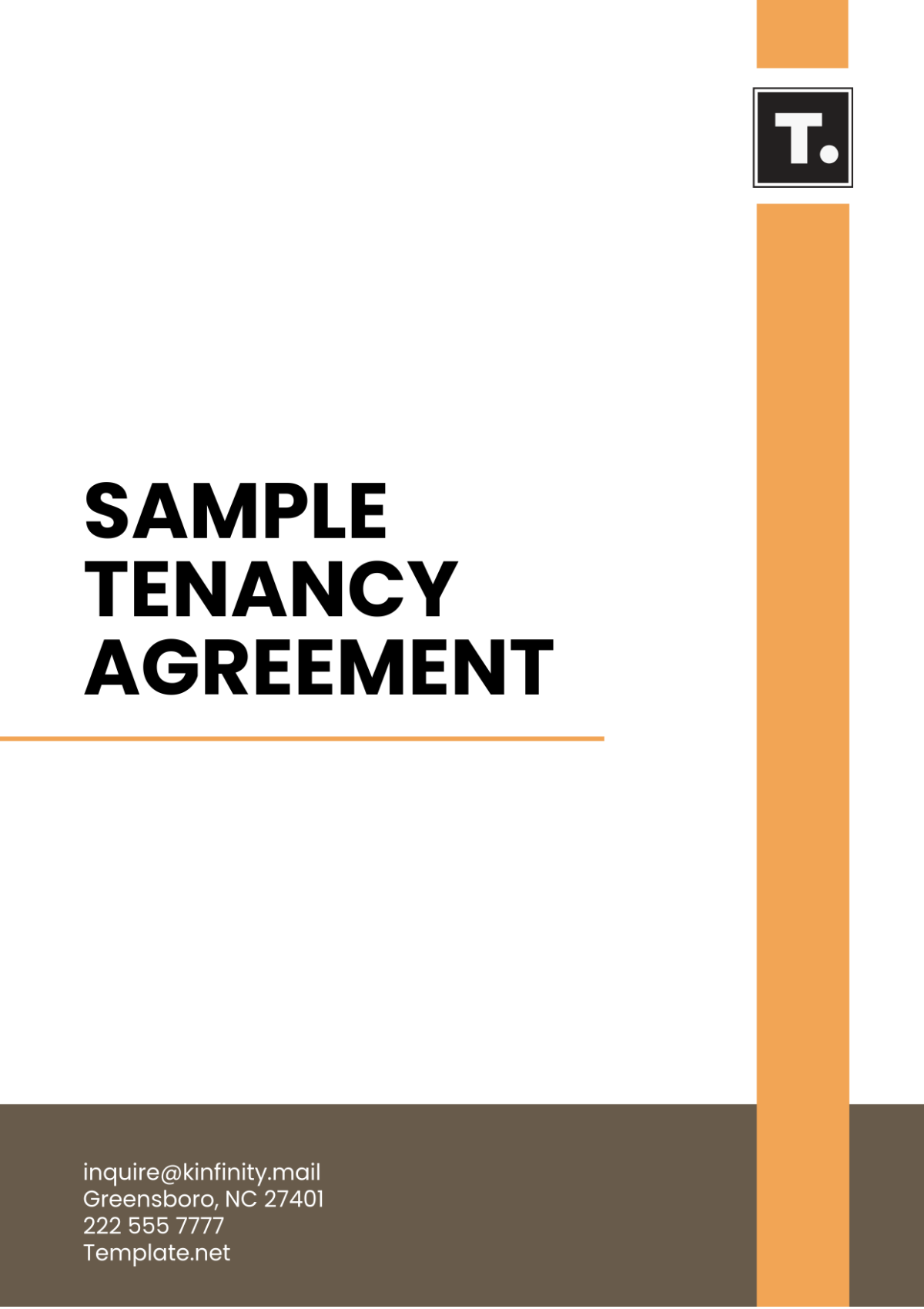 Sample Tenancy Agreement Template - Edit Online & Download