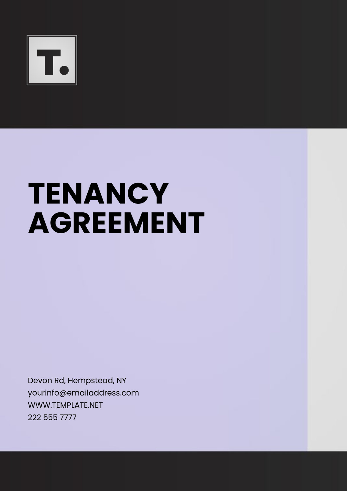 Tenancy Agreement Template