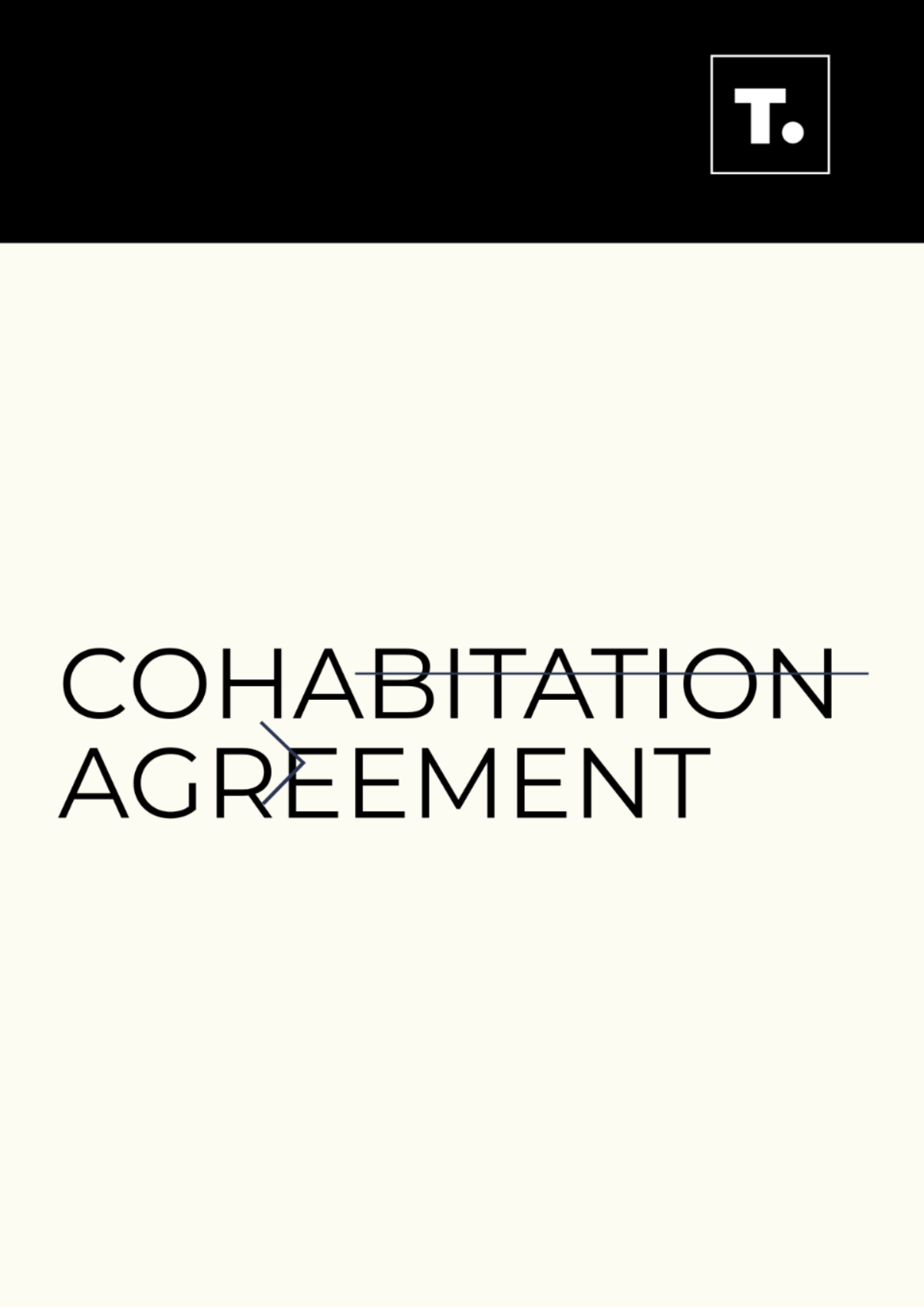 Cohabitation Agreement Template