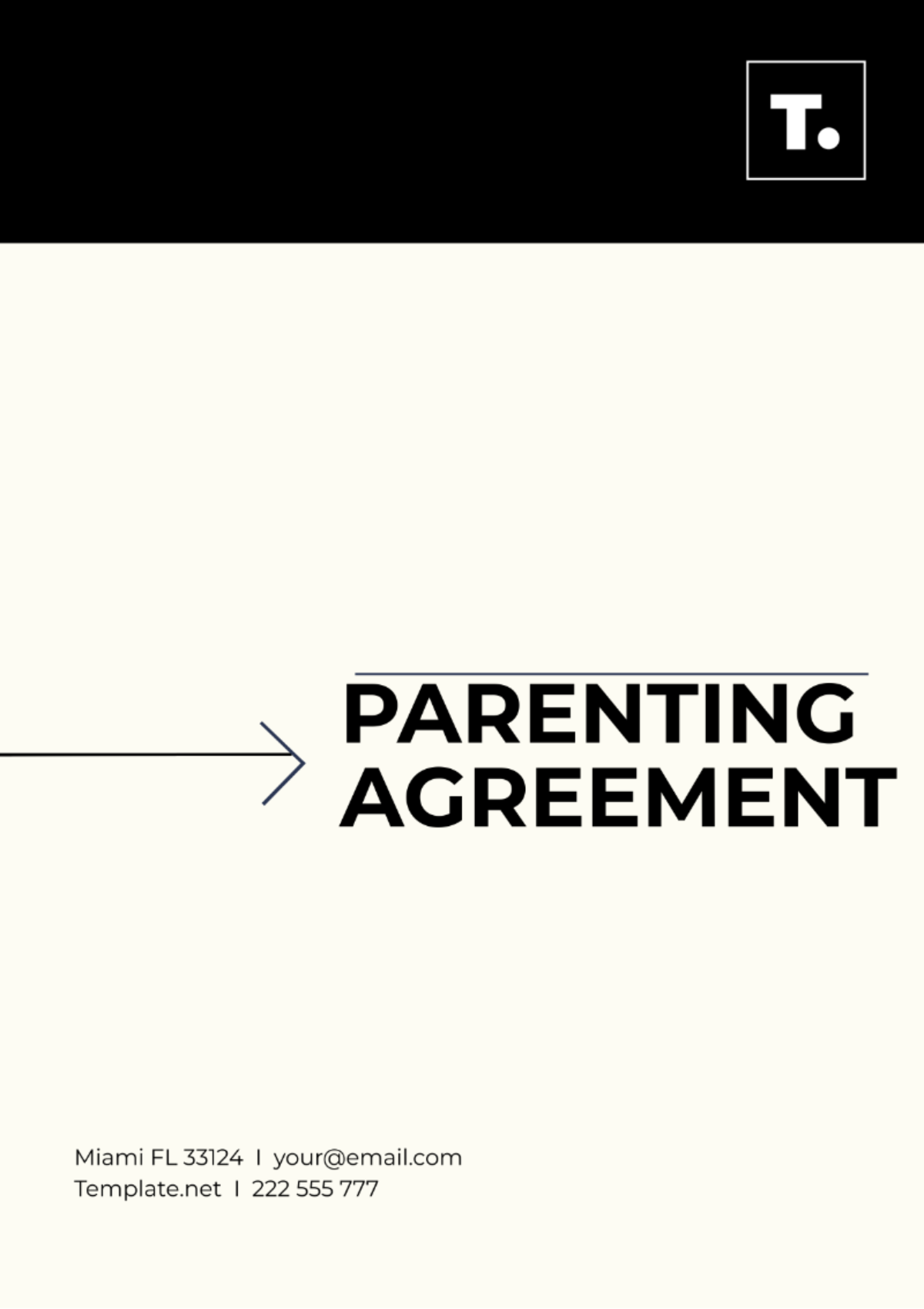 Parenting Agreement Template