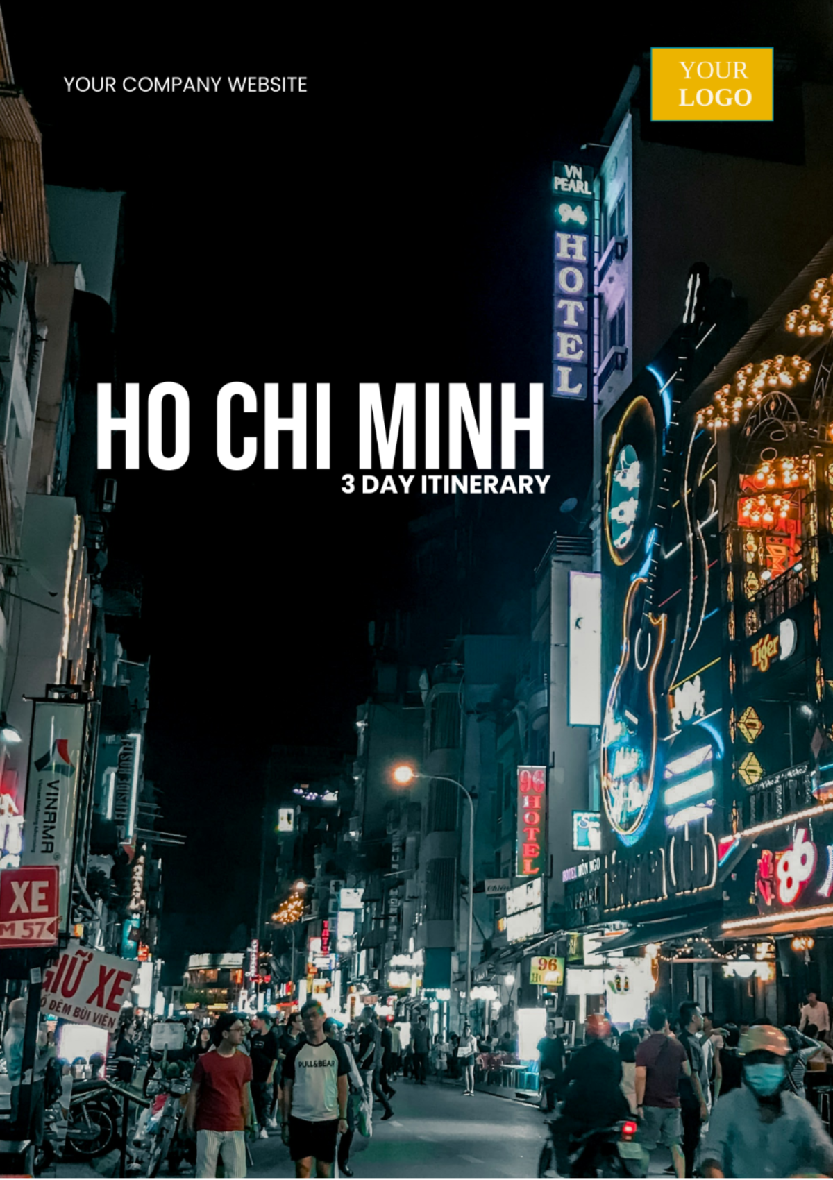 3 Day Ho Chi Minh Itinerary Template