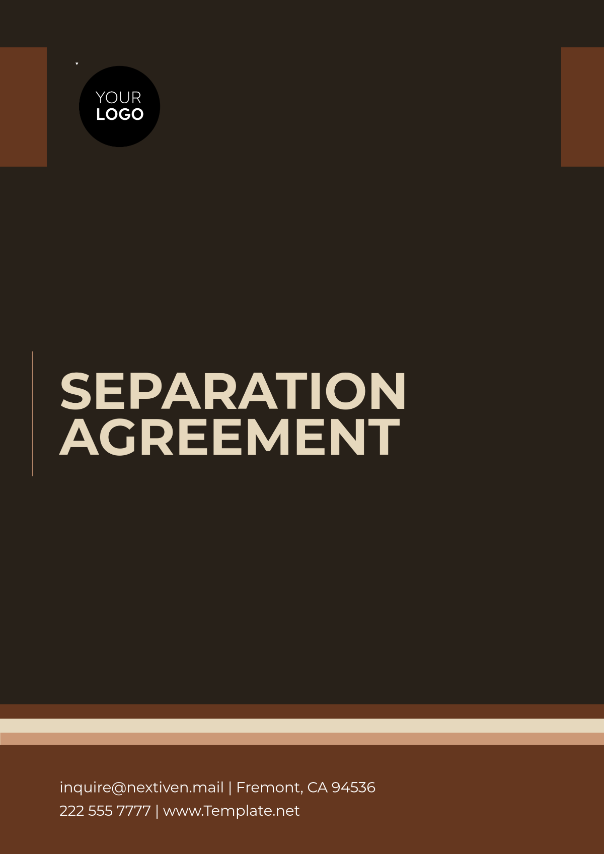 Separation Agreement Template - Edit Online & Download