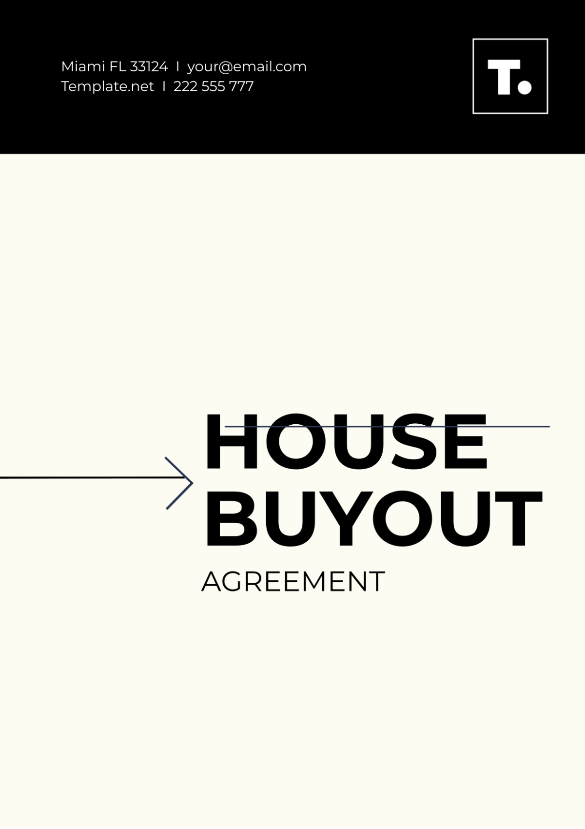 Home Buyout Agreement Template