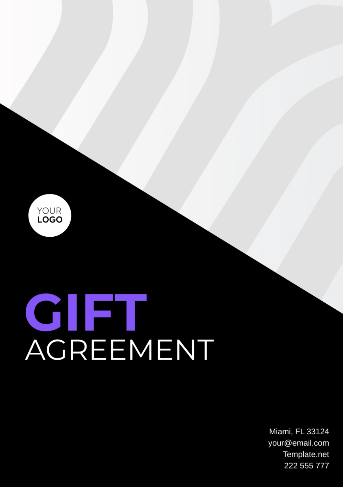 Gift Agreement Template