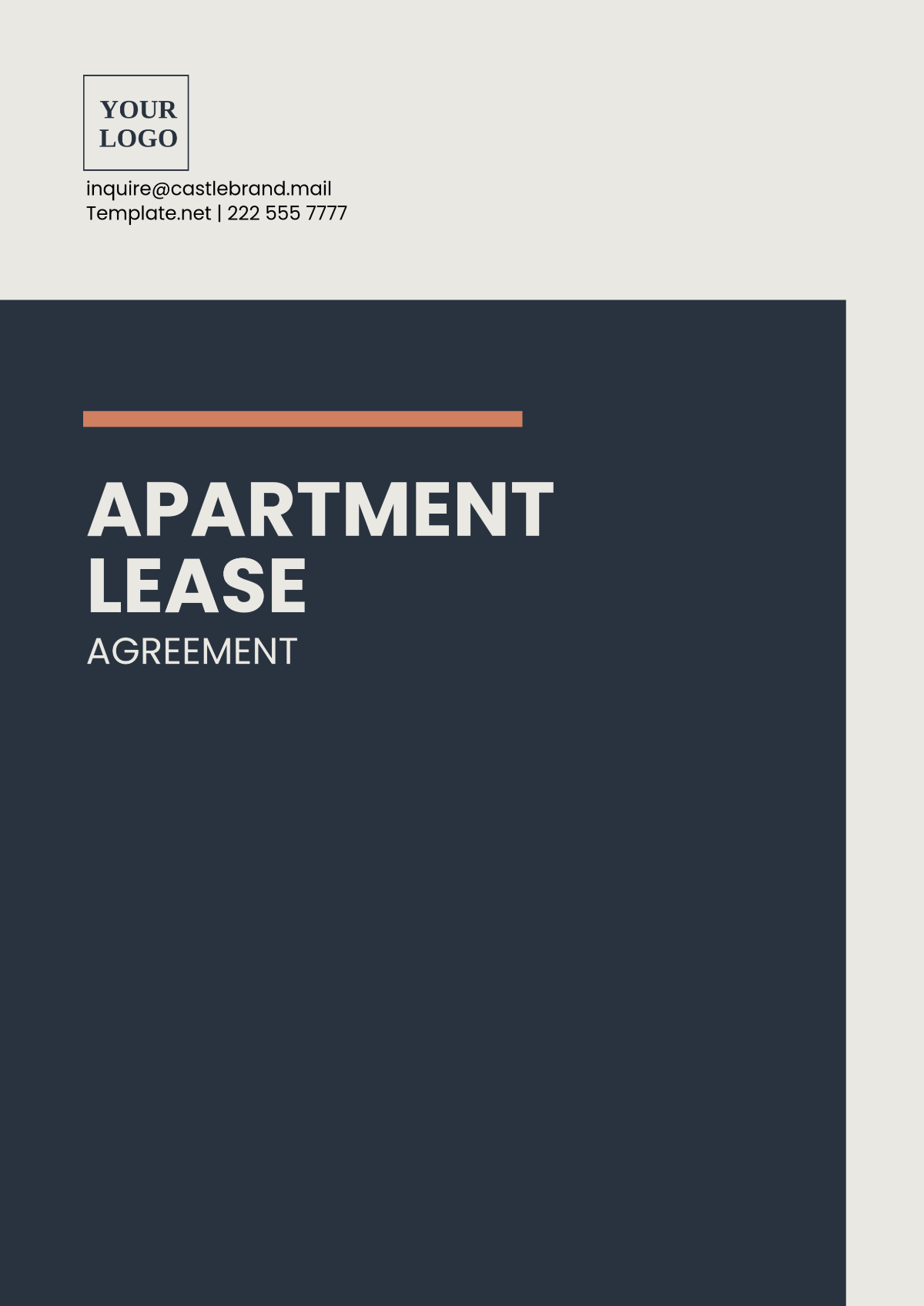 Free Apartment Lease Agreement Template