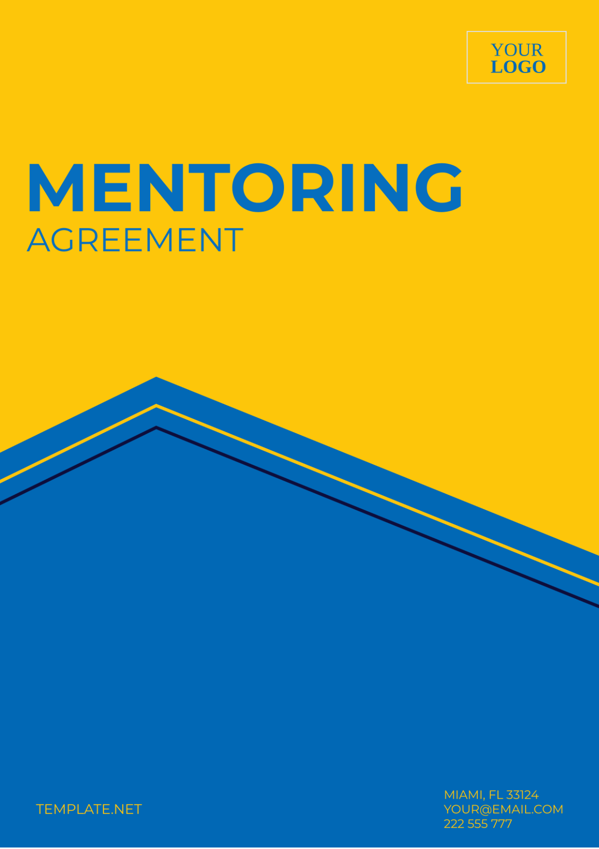 Mentoring Agreement Template