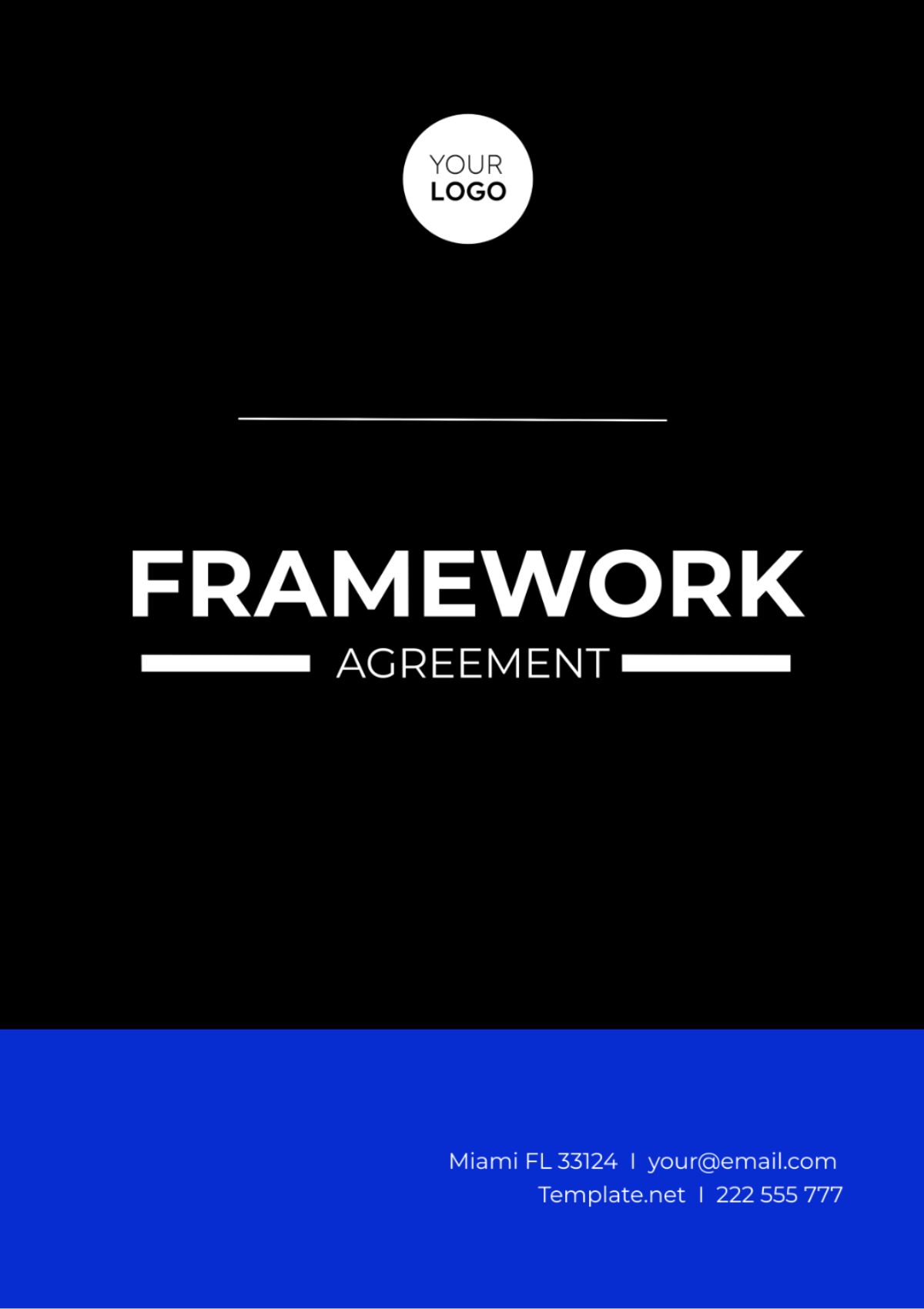 Free Framework Agreement Template