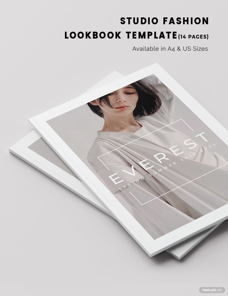 Studio Fashion Lookbook Template