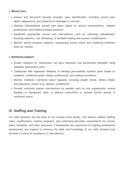 Free Nursing Home Reference Guide Template to Edit Online