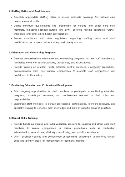 Free Nursing Home Reference Guide Template to Edit Online