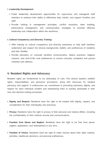 Free Nursing Home Reference Guide Template to Edit Online