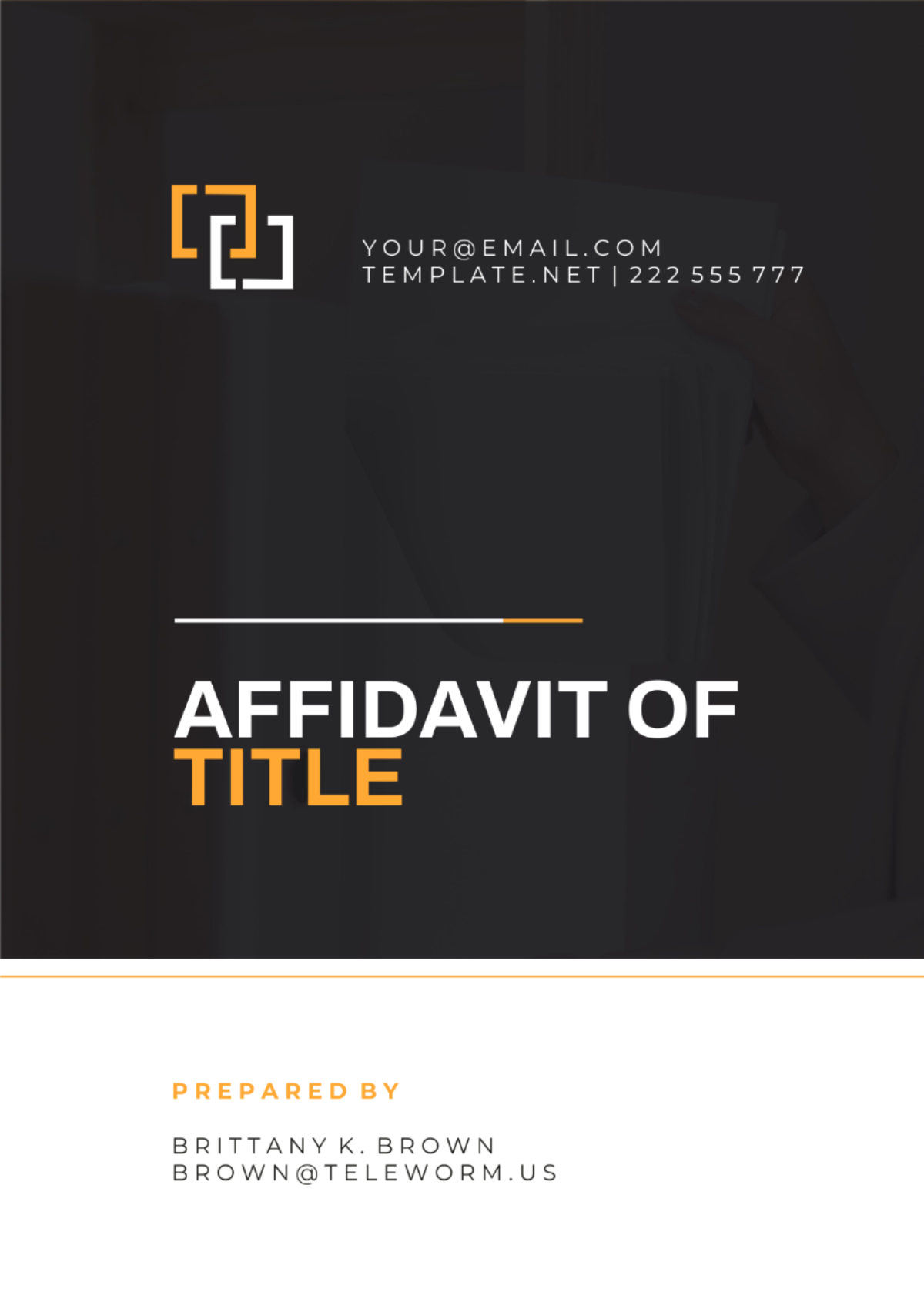 Idaho Affidavit of Title Template - Edit Online & Download