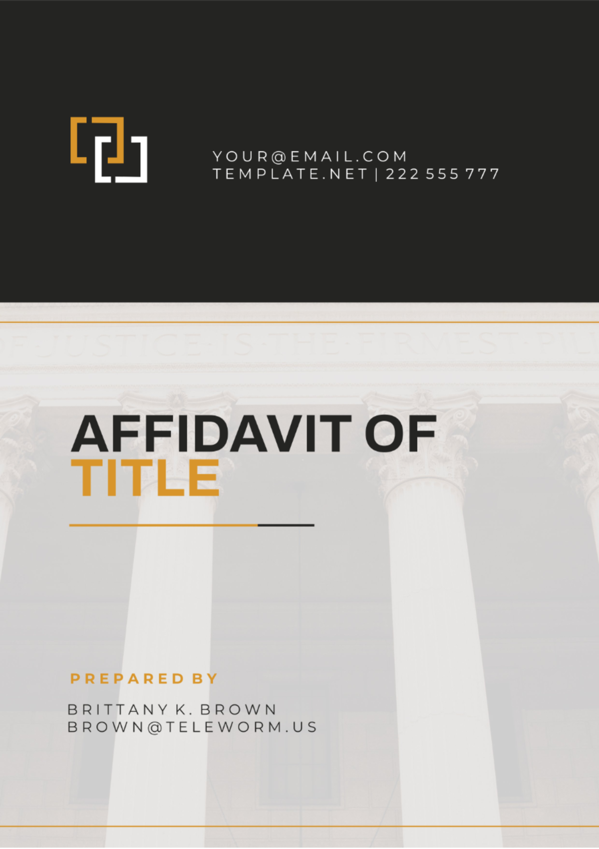 Kentucky Affidavit of Title Template - Edit Online & Download