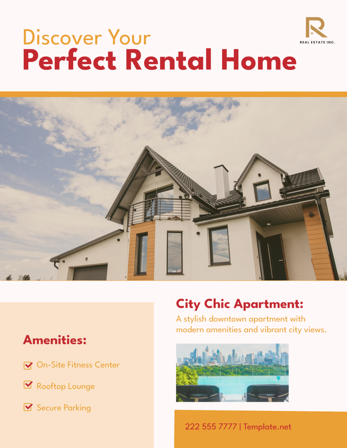 Free Rental Properties Portfolio Flyer Template - Edit Online ...