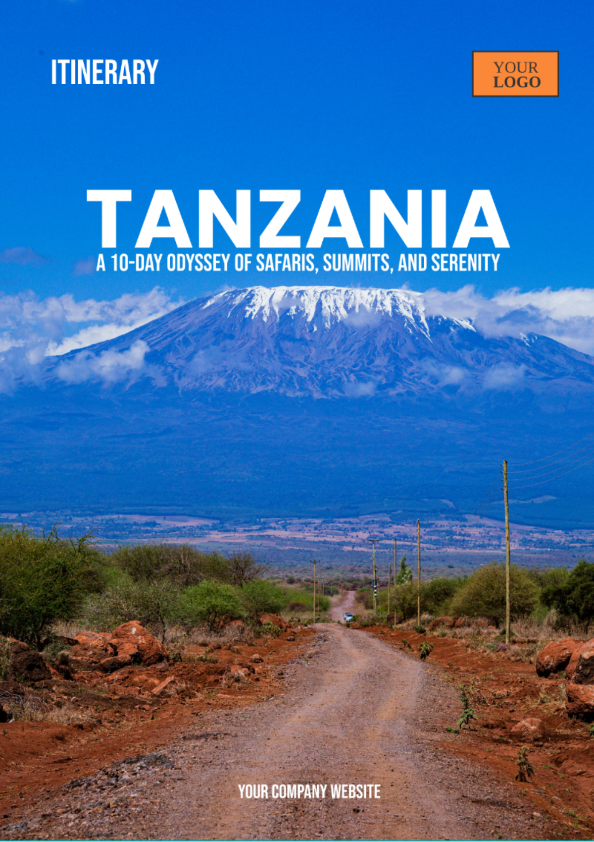 Free 10 Day Tanzania Itinerary Template