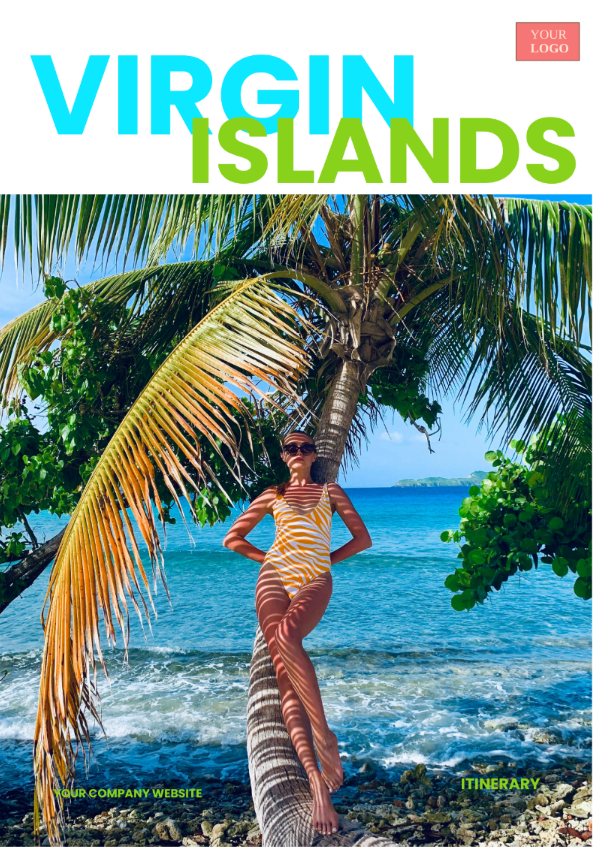 Virgin Islands Itinerary Template