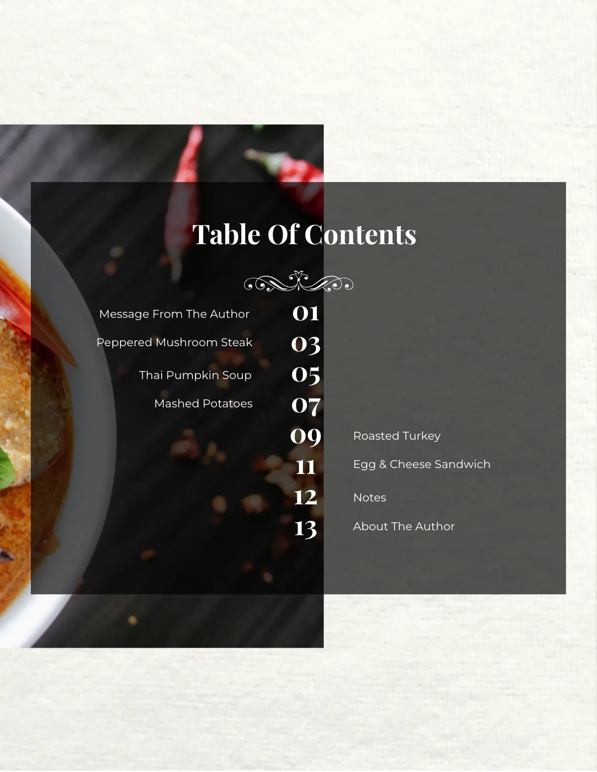 Free Classic Cookbook Template to Edit Online