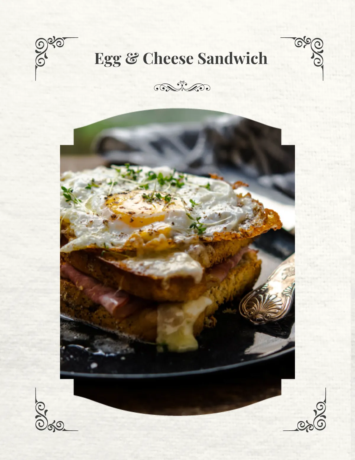 Free Classic Cookbook Template to Edit Online
