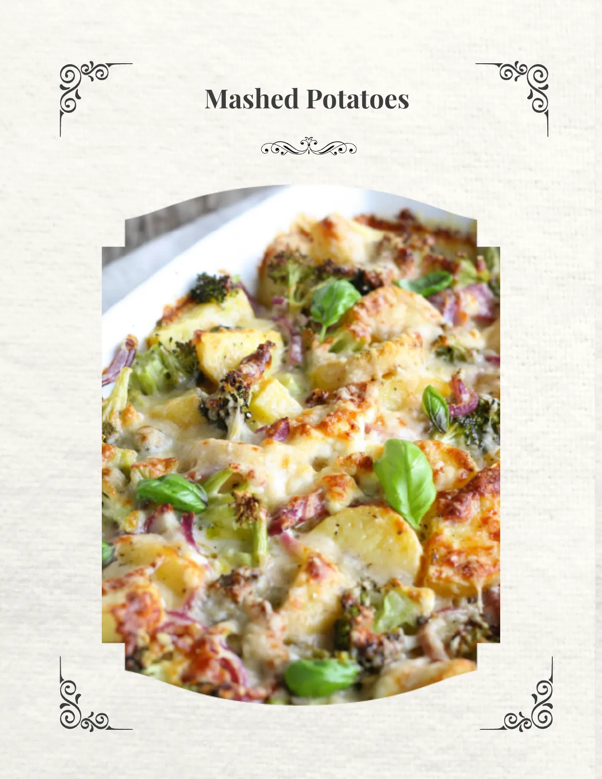 Free Classic Cookbook Template to Edit Online