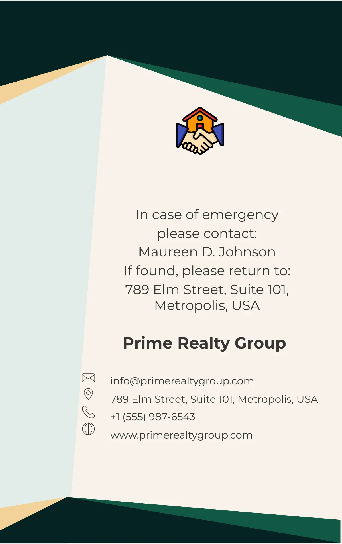 Free Real Estate Appraiser ID Card Template to Edit Online