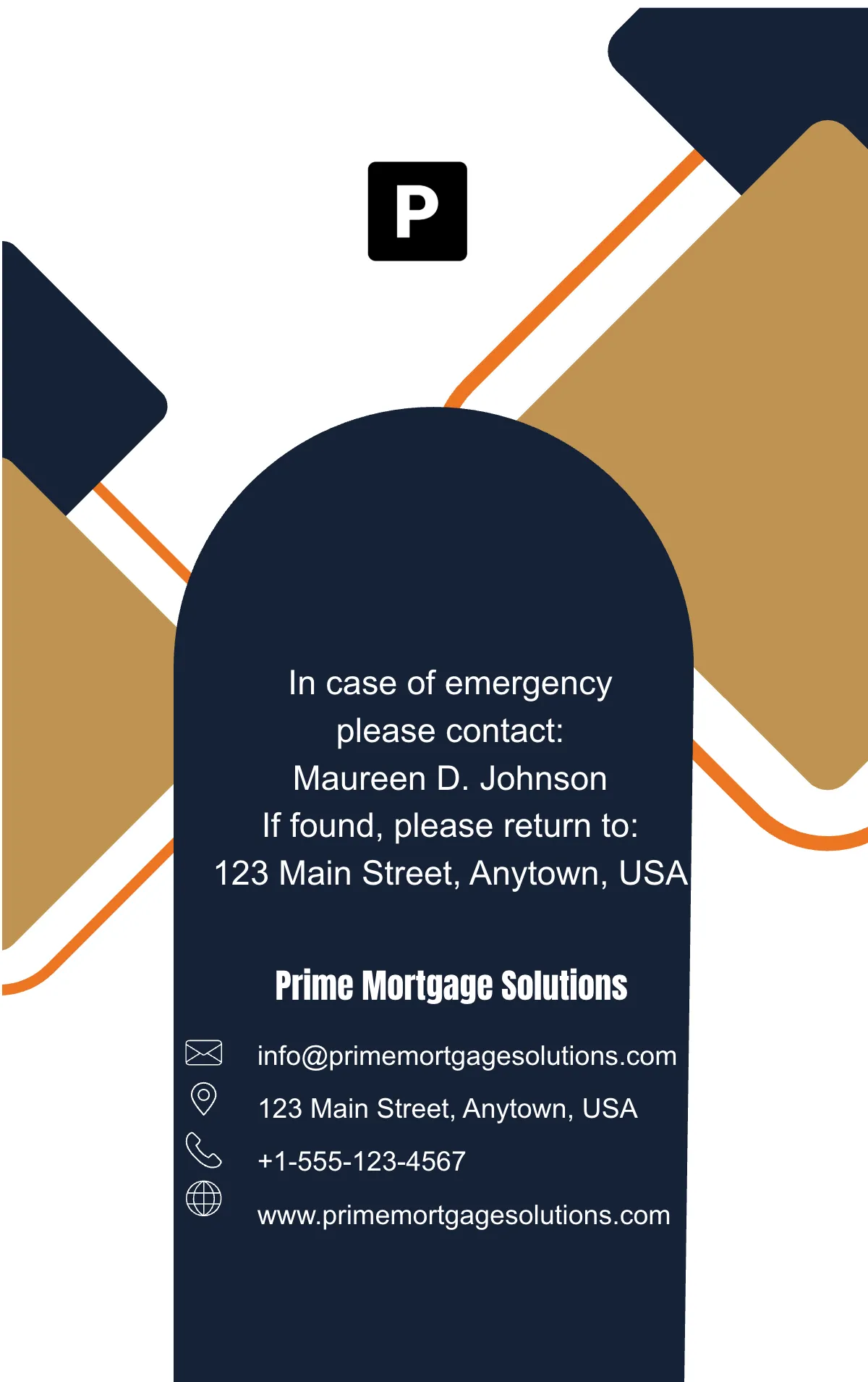 Free Mortgage Broker ID Card Template to Edit Online