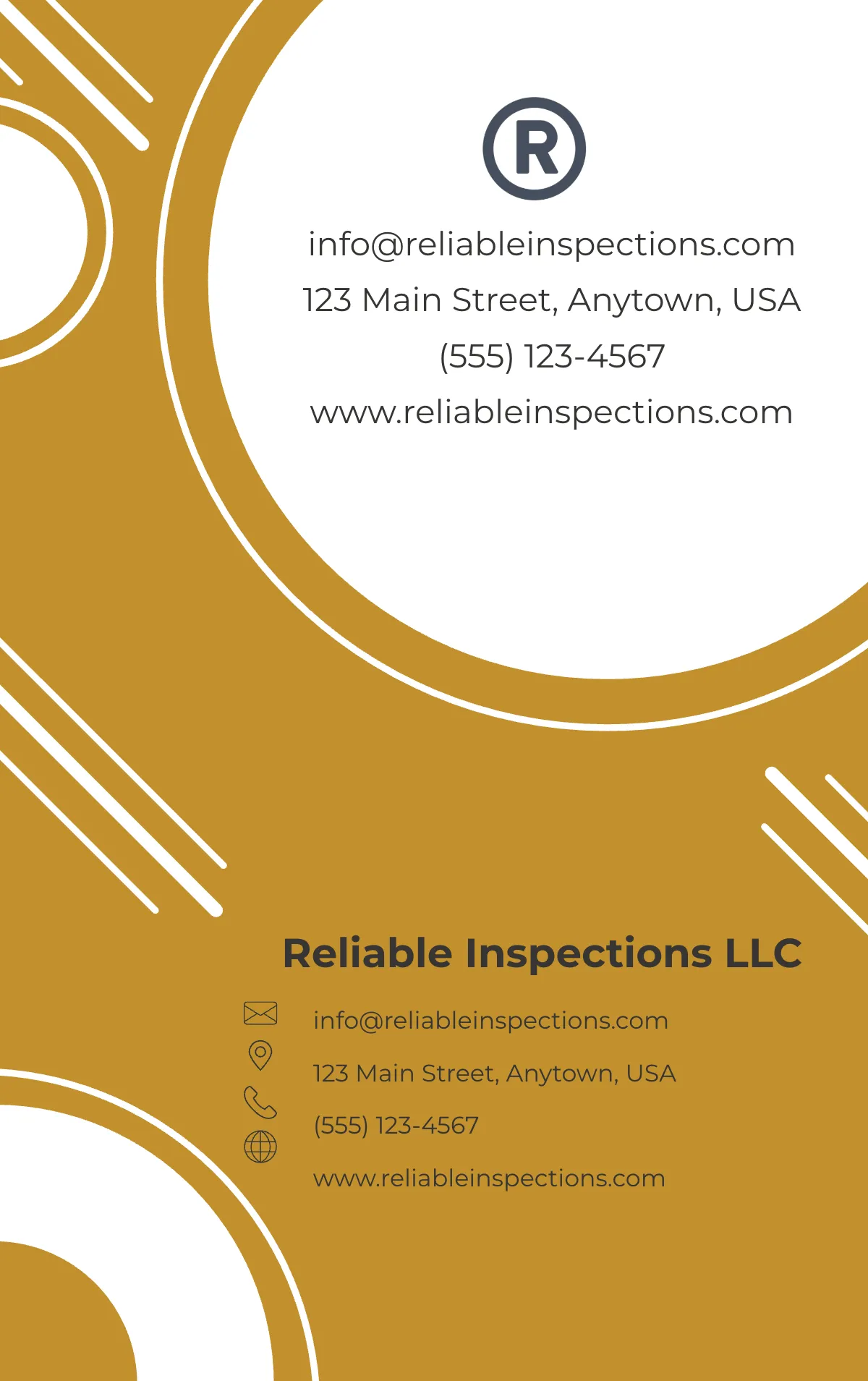 Free Property Inspector ID Card Template to Edit Online