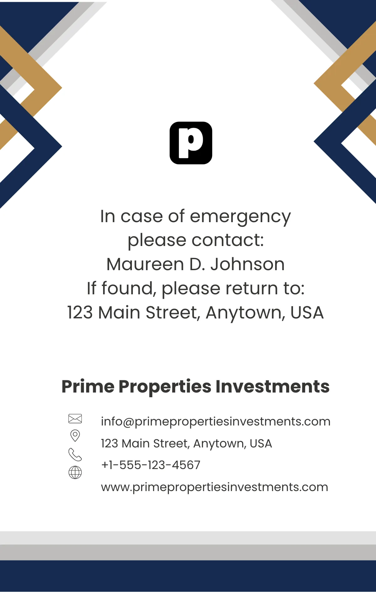 Free Real Estate Investor ID Card Template to Edit Online