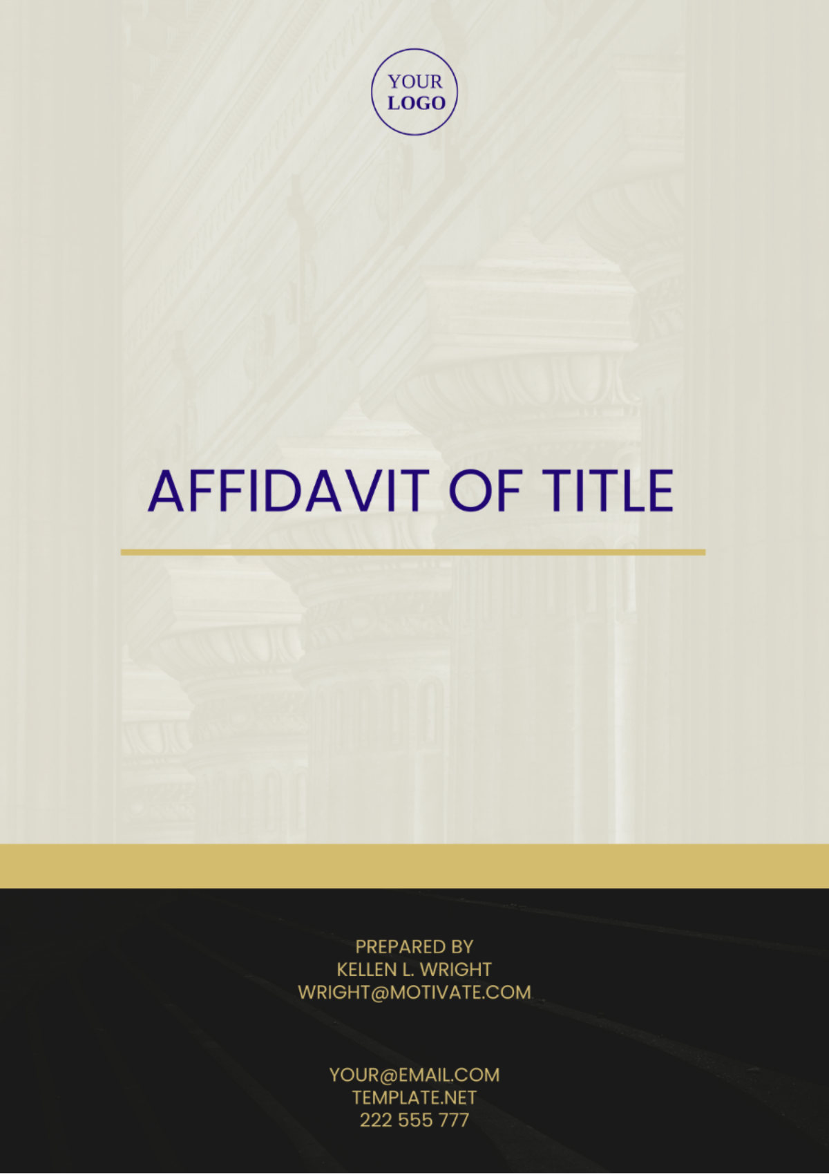 New York Affidavit of Title Template - Edit Online & Download